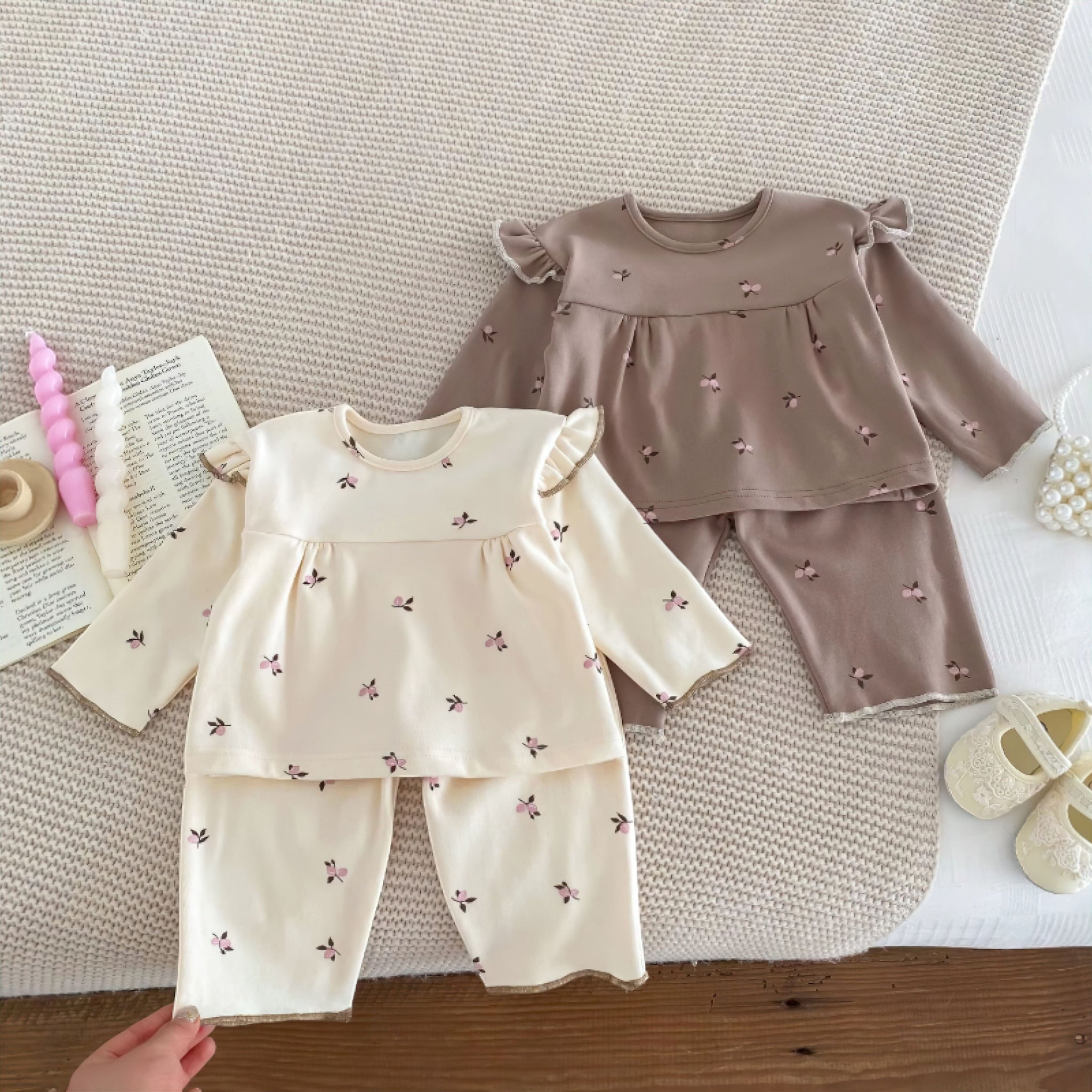 Cherry Snuggles Pajamas (JS) Baby Boujee 