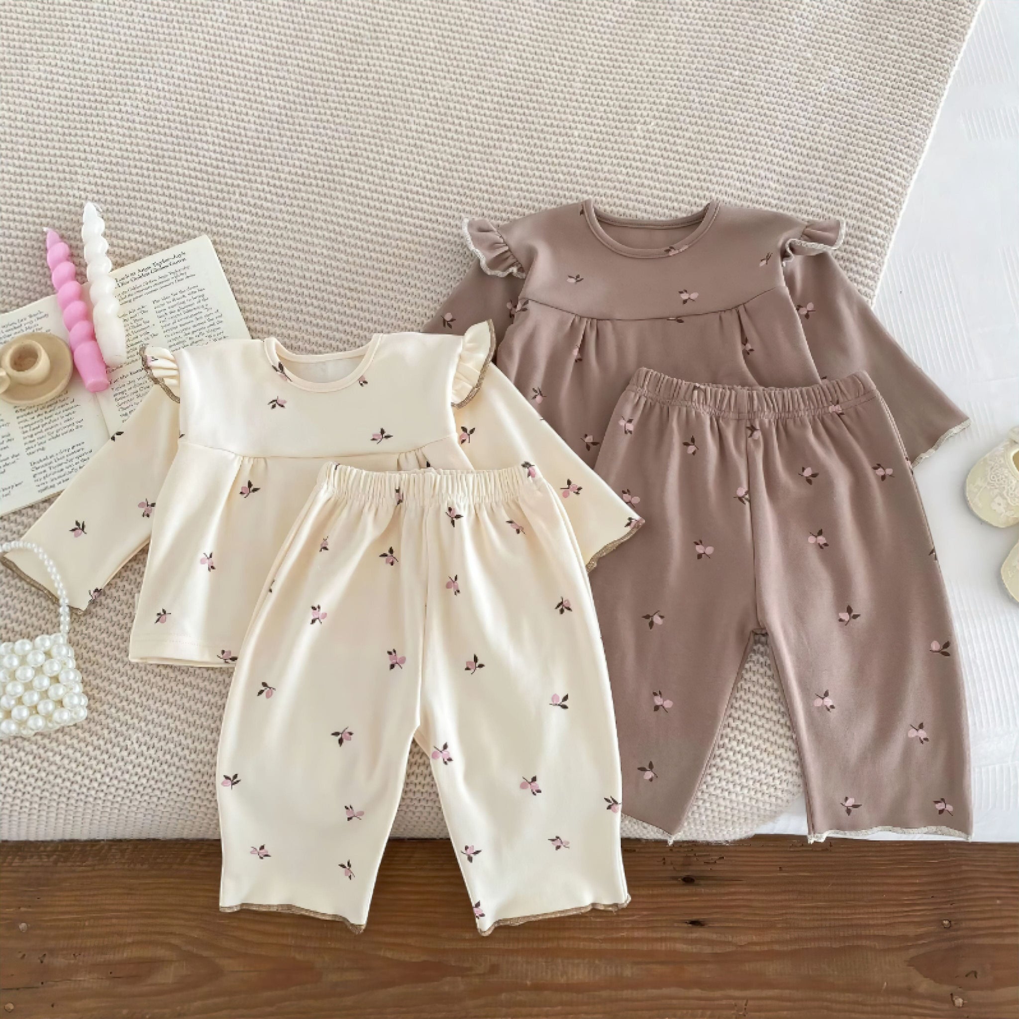 Cherry Snuggles Pajamas (JS) Baby Boujee 
