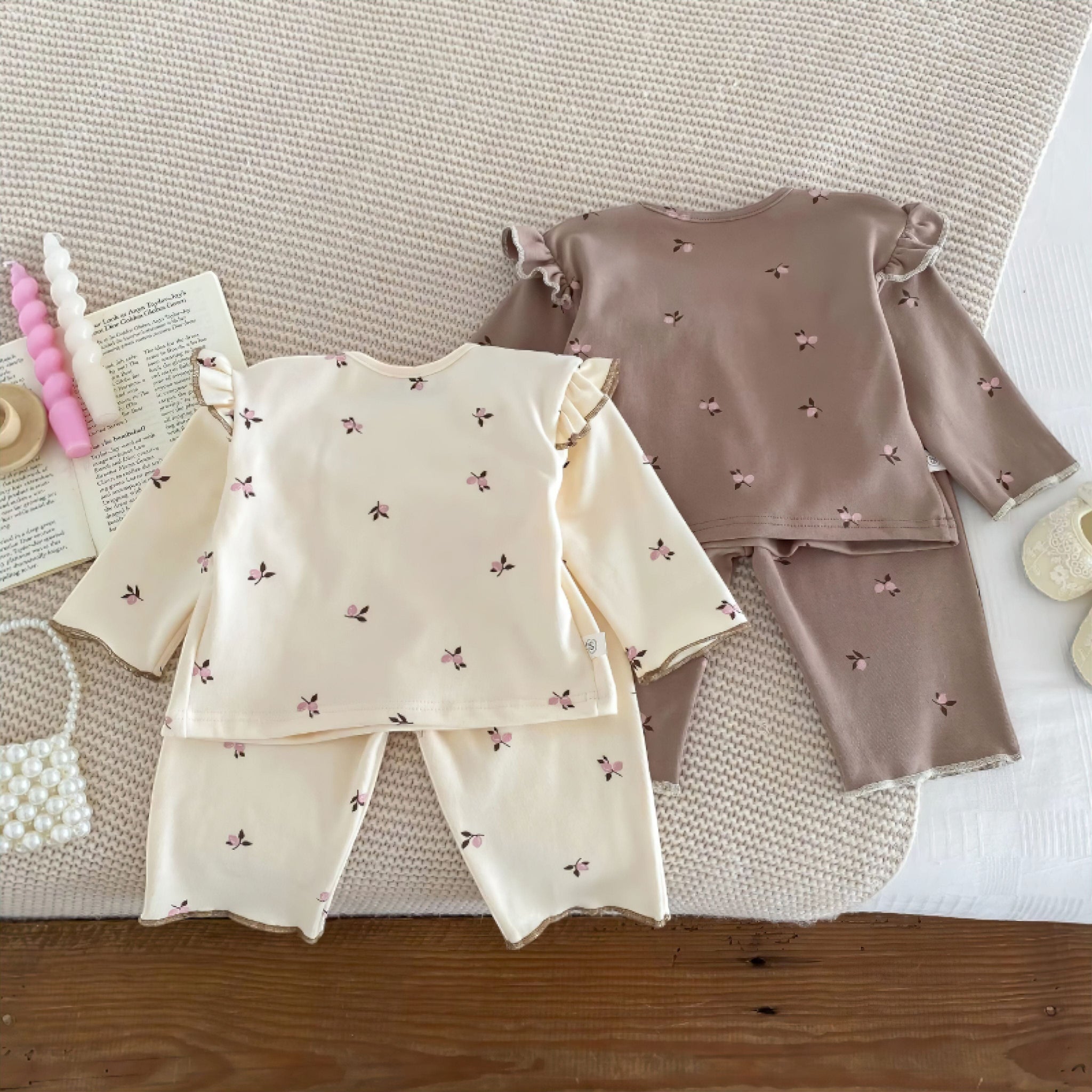 Cherry Snuggles Pajamas (JS) Baby Boujee 