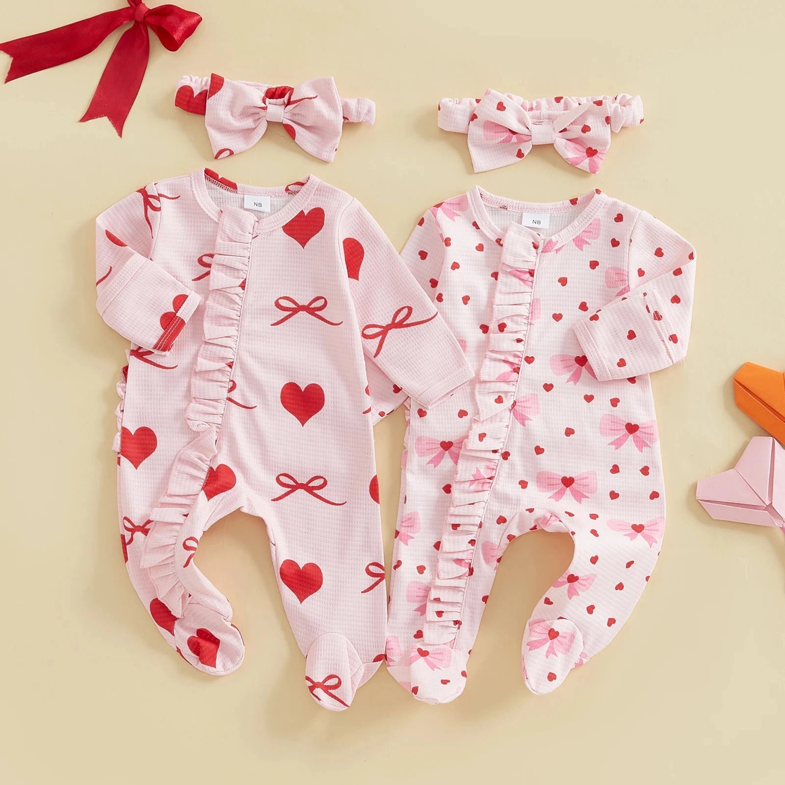 Sweetheart Romper Set Baby Boujee 