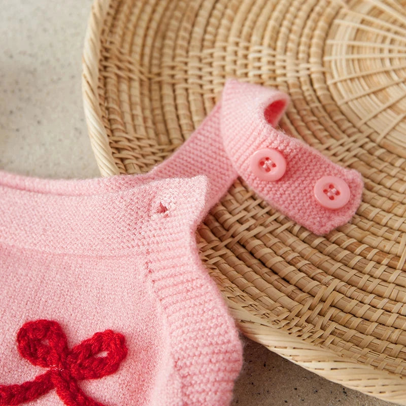 Pretty Purl Romper Baby Boujee 