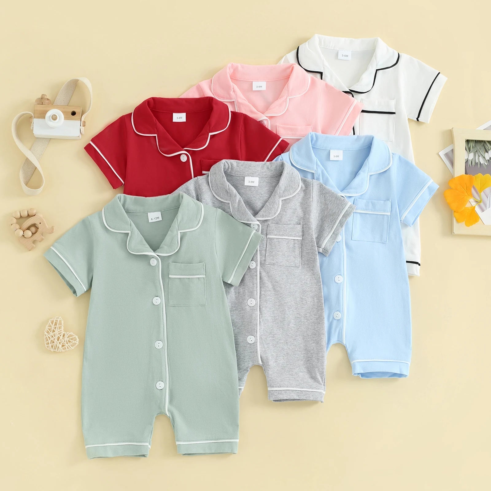 Cozy Pyjama Romper Unisex Clothing Baby Boujee 