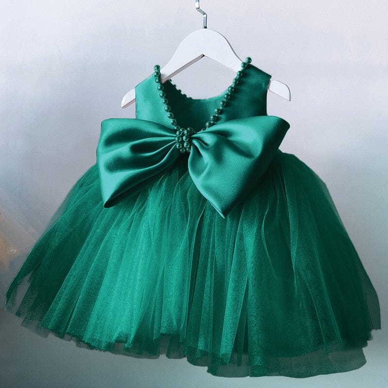 Twinkle Toes Dress Girls Clothing Baby Boujee Emerald Green 9M 