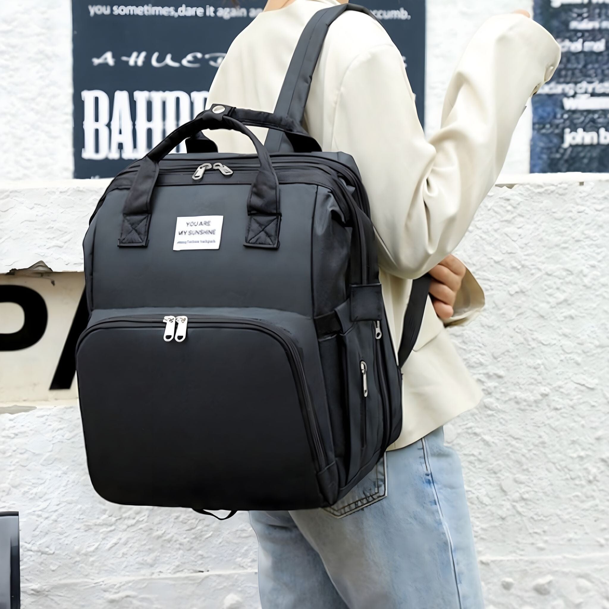 Elite Expandable Mommy Bag Accessories + Essentials Baby Boujee 