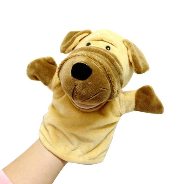 Plush Puppet Gifts + Toys Baby Boujee Yellow Dog 