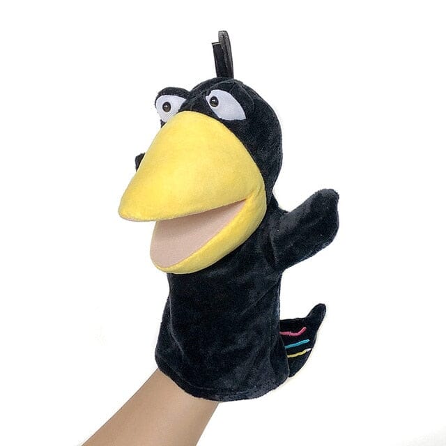 Plush Puppet Gifts + Toys Baby Boujee Crow 