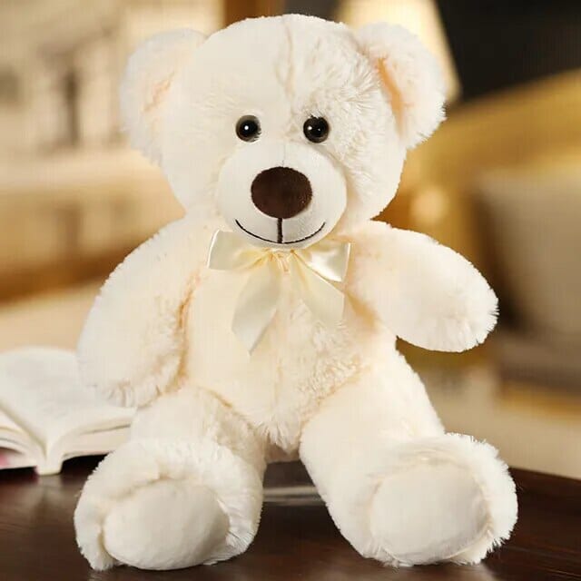 Rainbow Bow Bear Gifts + Toys Baby Boujee 13.7" (35cm) Beige 