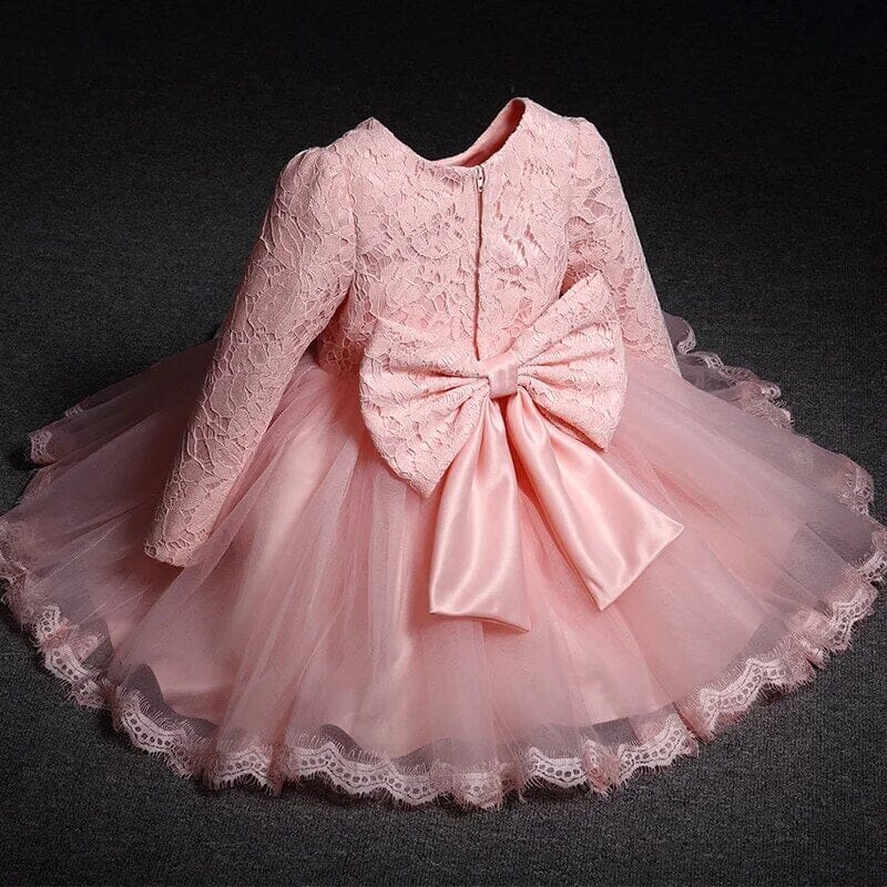 Baby Princess Ball Gown Girls Clothing Baby Boujee Pink 3M Long Sleeve