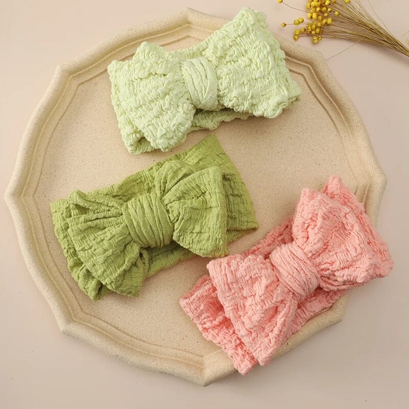 Big Bows Headband Accessories + Essentials Baby Boujee 