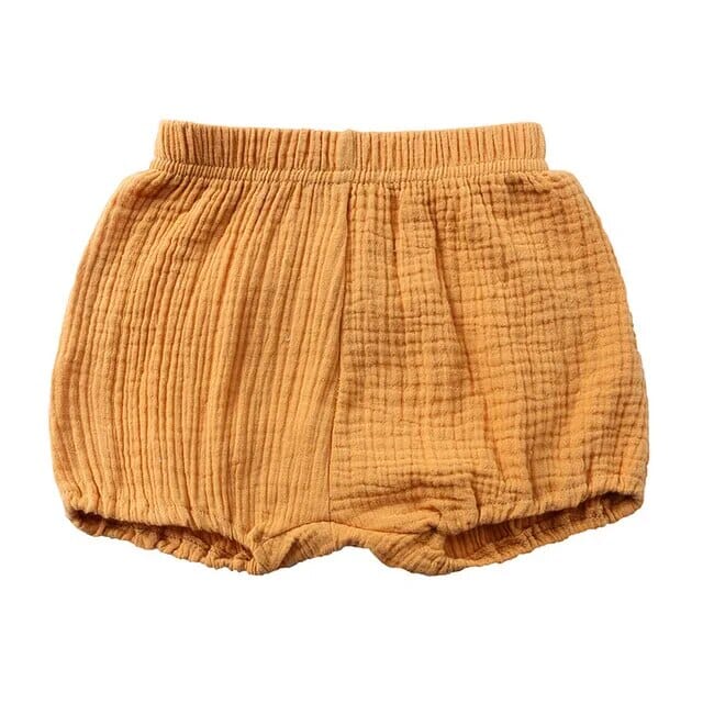 Summer Cotton Bloomers Delight Unisex Clothing Baby Boujee Yellow 6M 