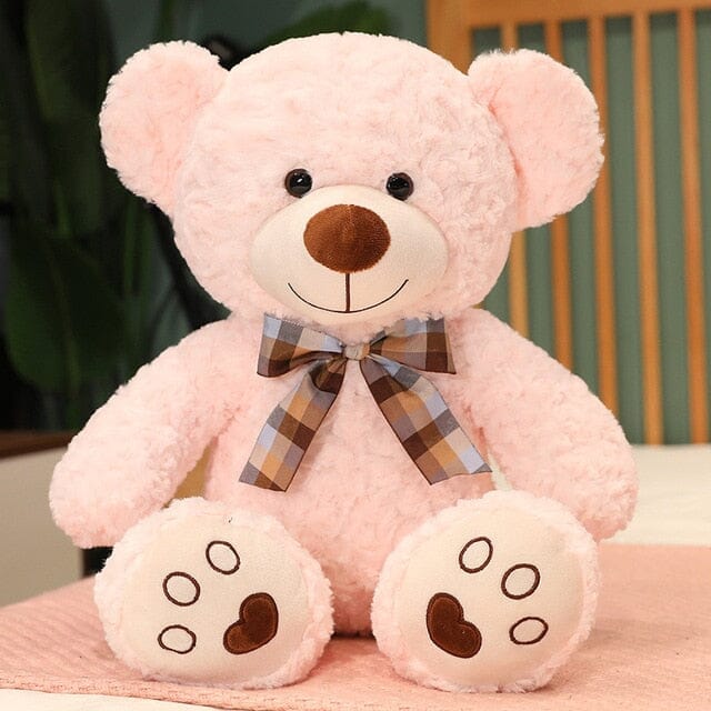 Bow Teddy Bear Gifts + Toys Baby Boujee 80cm (31.5") Light Pink 