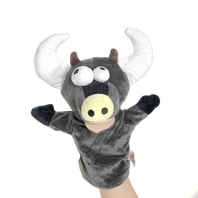 Plush Puppet Gifts + Toys Baby Boujee Bull 