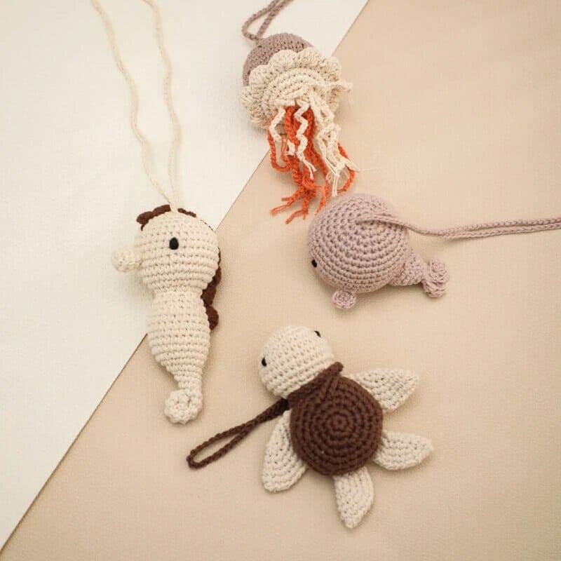 Baby Ocean Crochet Pendant ornaments Baby Boujee 