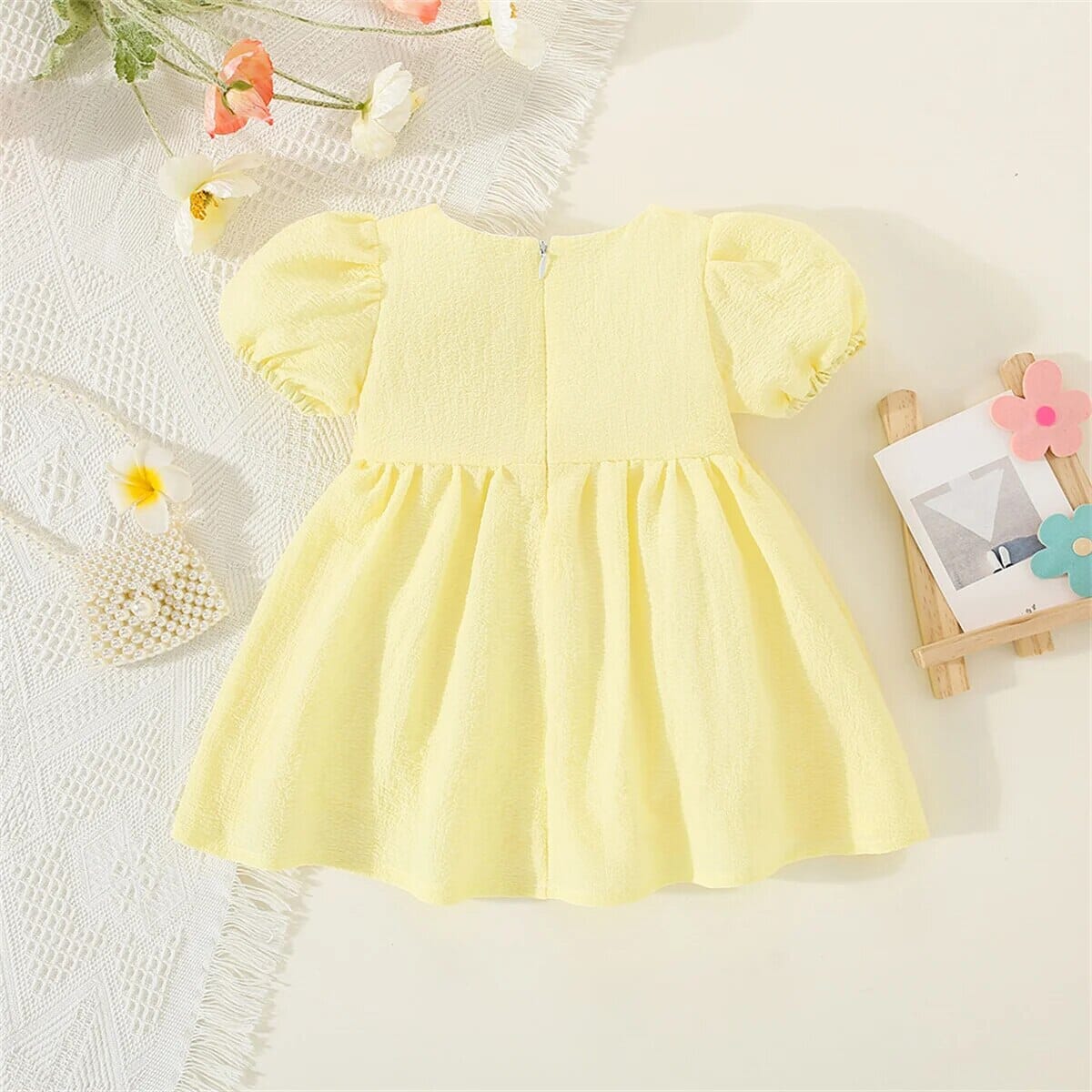 Sunshine Bow Dress Girls Clothing Baby Boujee 