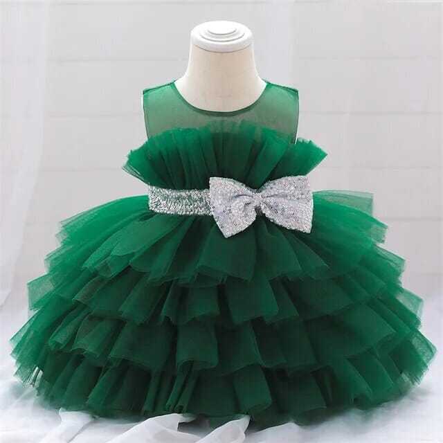 Princess Summer Dress Girls Clothing Baby Boujee Green 2-3Y 