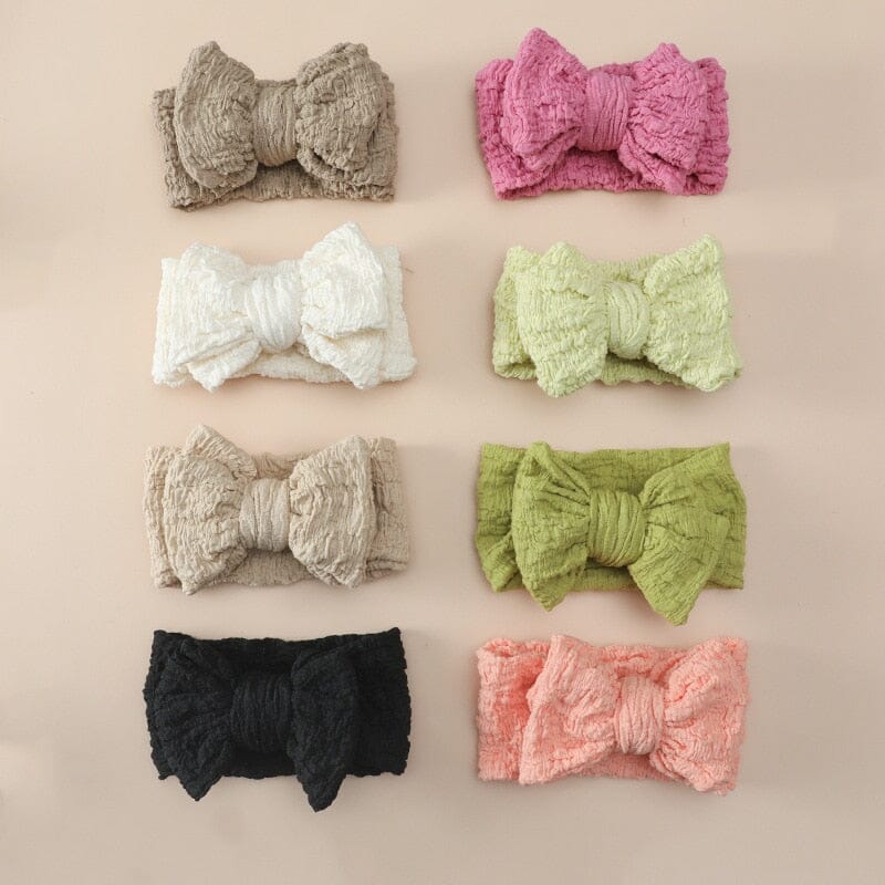 Big Bows Headband Accessories + Essentials Baby Boujee 