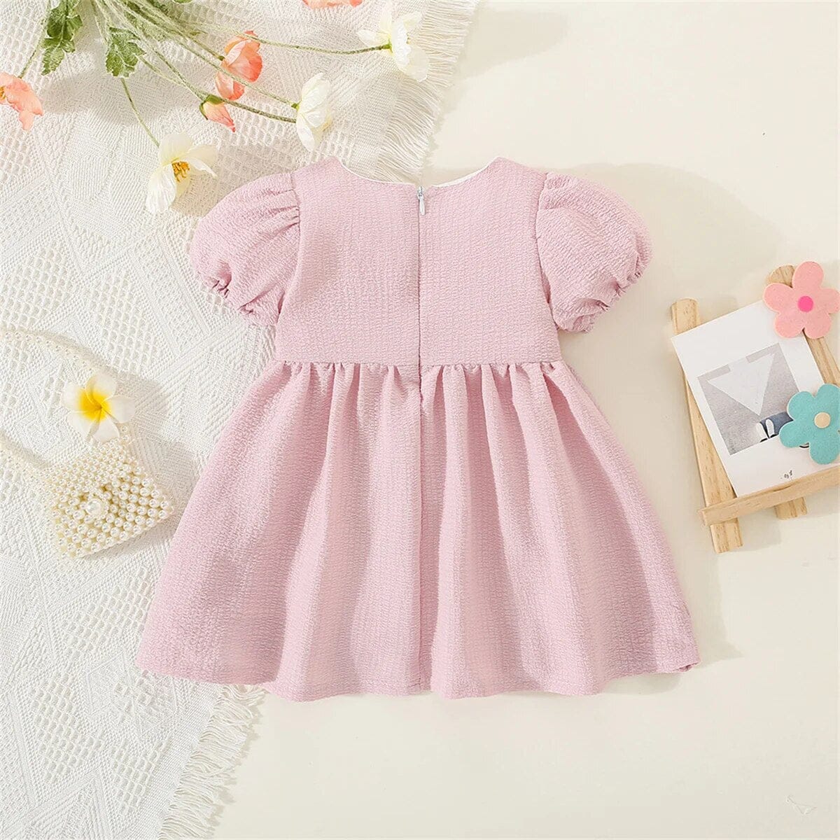 Sunshine Bow Dress Girls Clothing Baby Boujee 