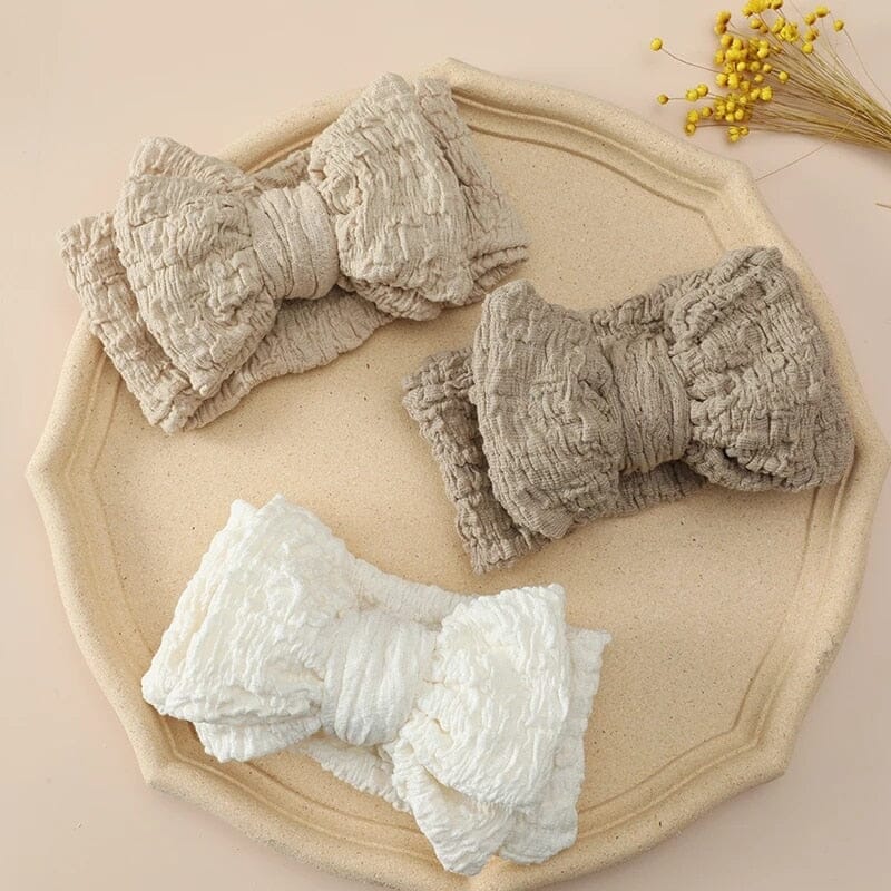Big Bows Headband Accessories + Essentials Baby Boujee 