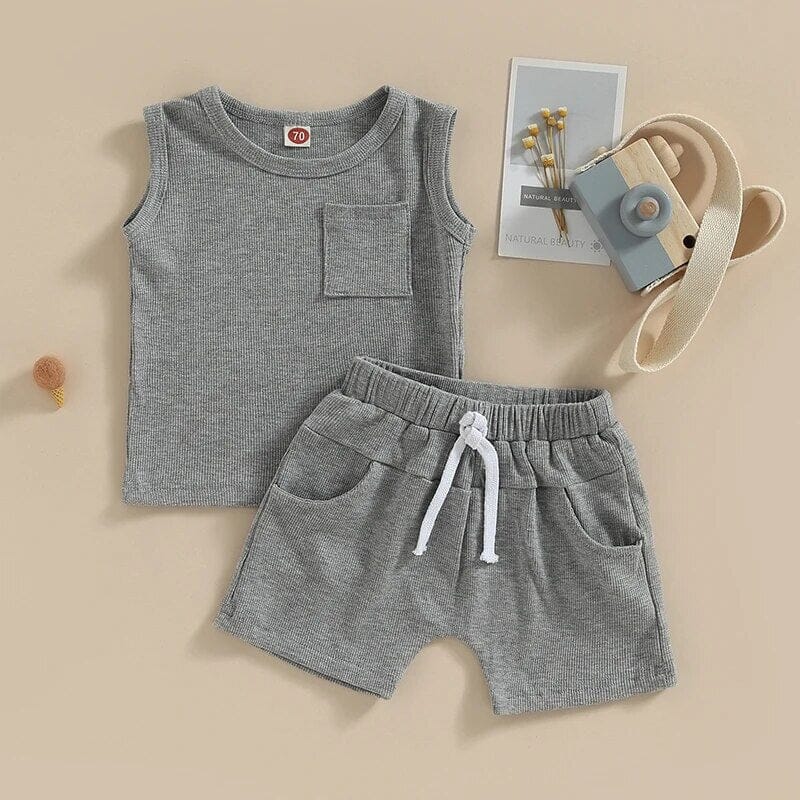 Tiny Treasures Knit Ensemble Boys Clothing Baby Boujee 