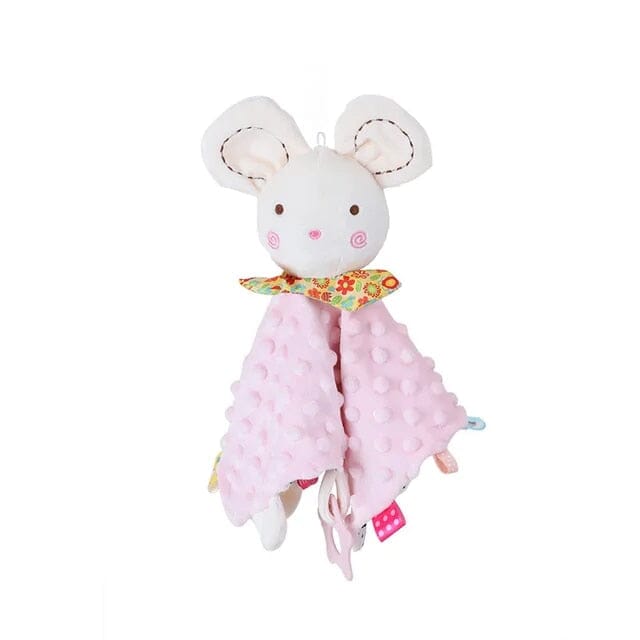 Taggie Snuggle Toy Gifts + Toys Baby Boujee Pink Mouse 
