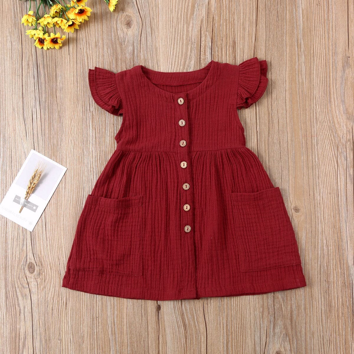 Sunshine Blossom Dress Girls Clothing Baby Boujee 