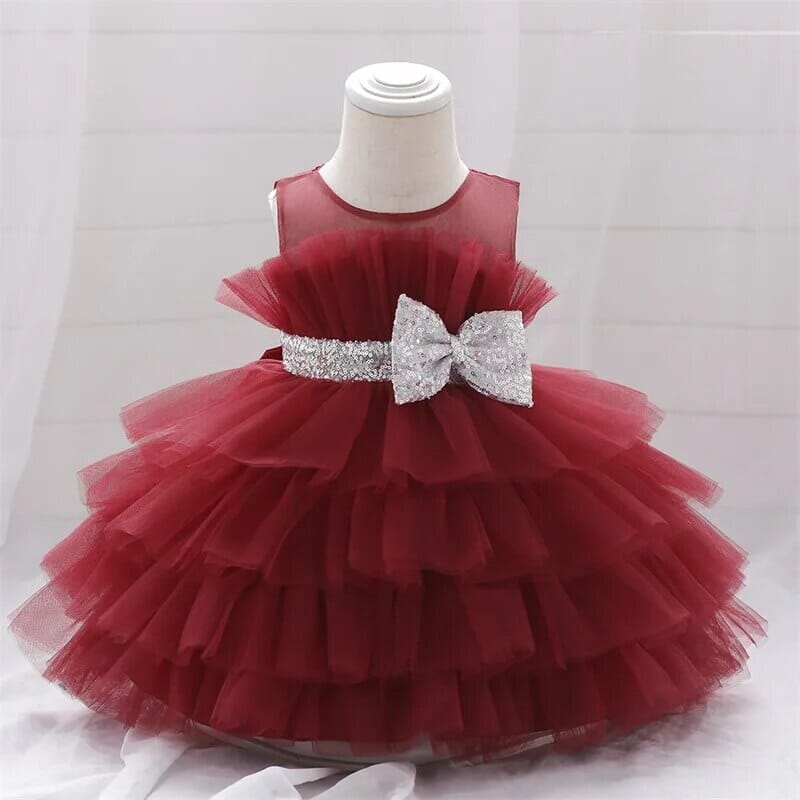 Princess Summer Dress Girls Clothing Baby Boujee Red 2-3Y 