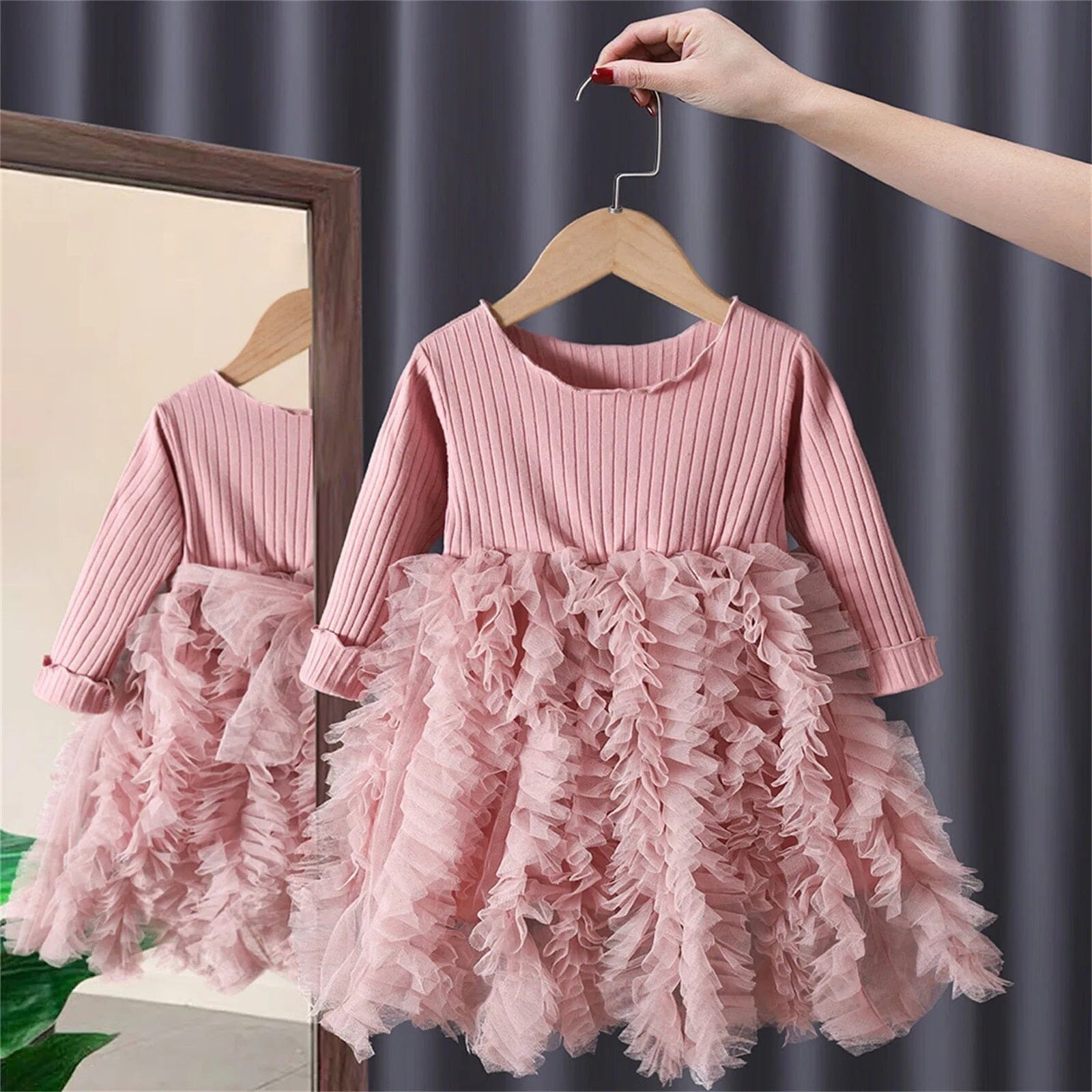 Ruffle Tulle Dream Dress Girls Clothing Baby Boujee 