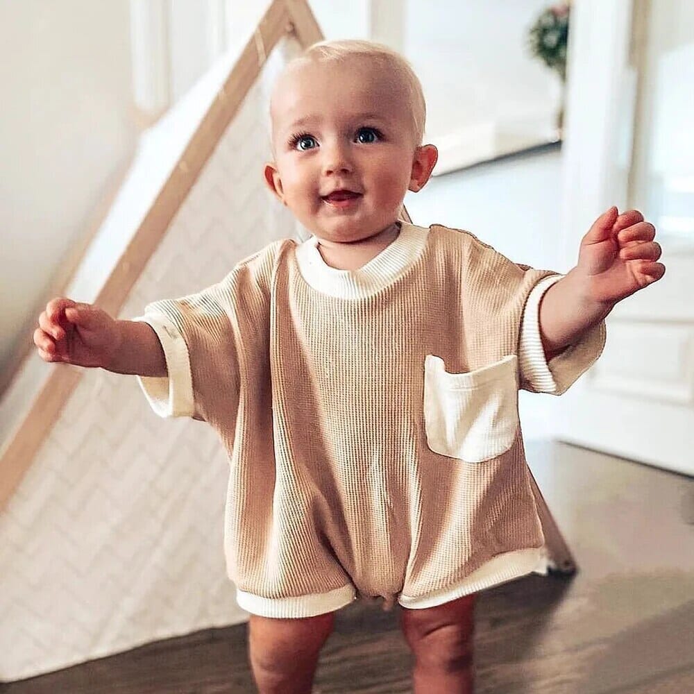 Summer Oversized Romper Unisex Clothing Baby Boujee 