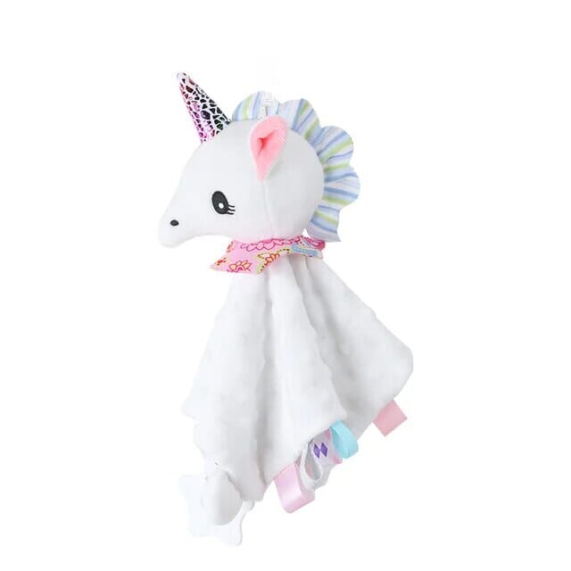 Taggie Snuggle Toy Gifts + Toys Baby Boujee White Unicorn 